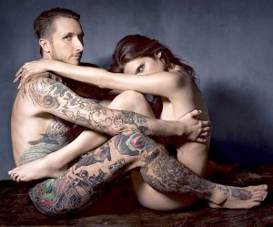 Scott Campbell and Lake Bell