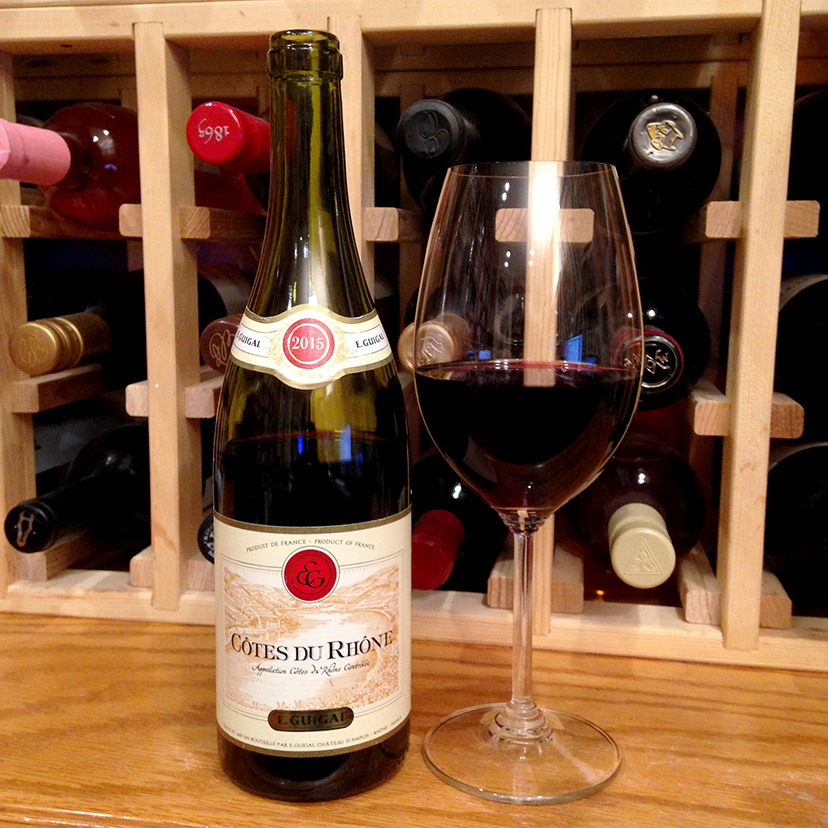 E. Guigal Côtes du Rhône Red 2015 Gus Clemens on Wine