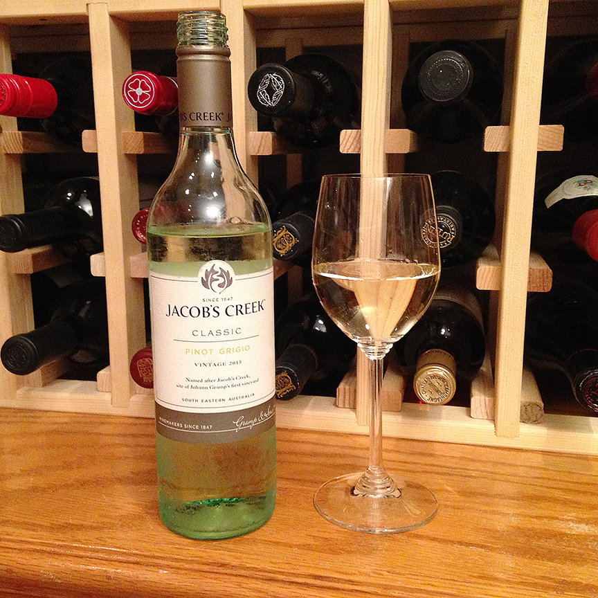 Jacob’s Creek Classic Pinot Grigio 2015 Gus Clemens on Wine