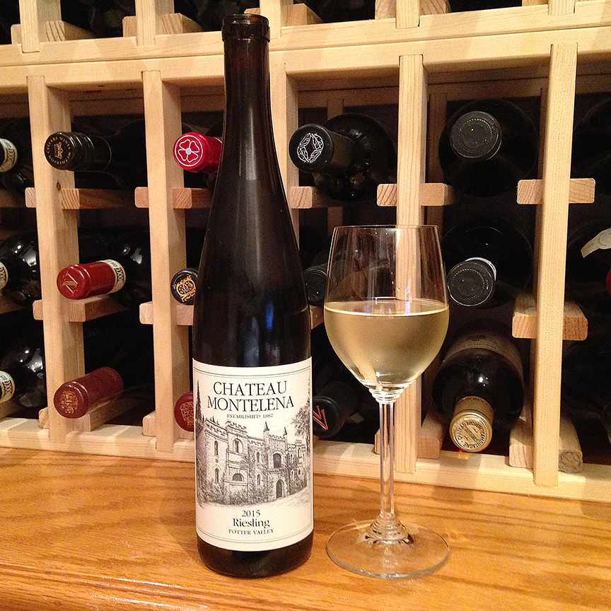 Chateau Montelena Winery Potter Valley Riesling 2015 Gus Clemens on Wine