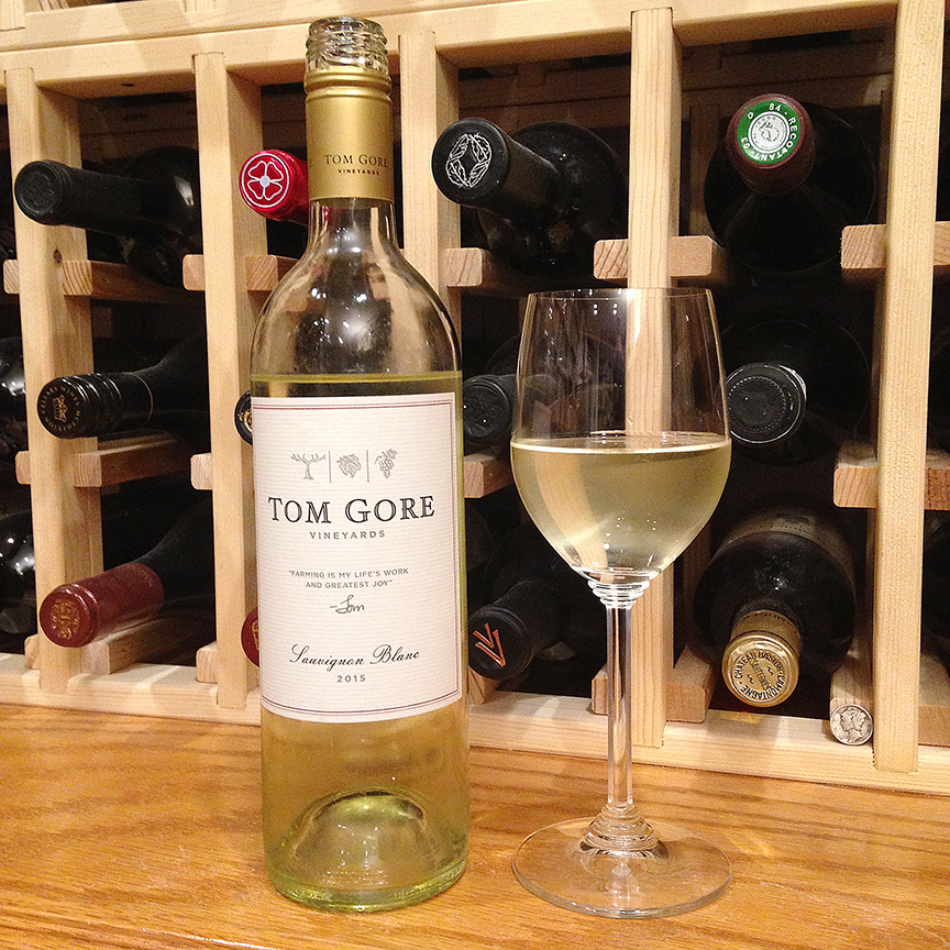 Tom Gore Vineyards Sauvignon Blanc 2015 Gus Clemens on Wine