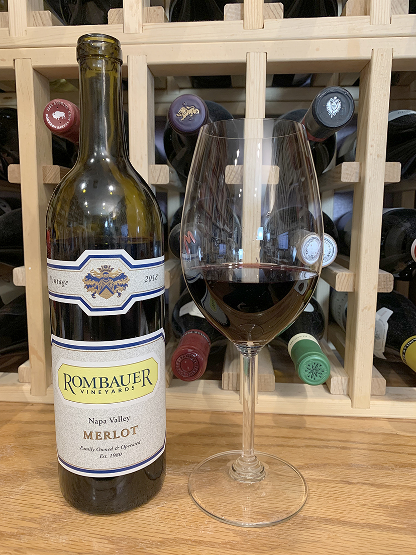 Rombauer 2019 Napa Valley Merlot Wine