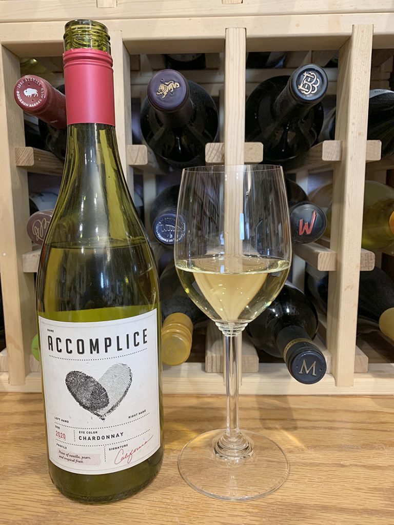 Accomplice Chardonnay, California 2020 – Gus Clemens on Wine