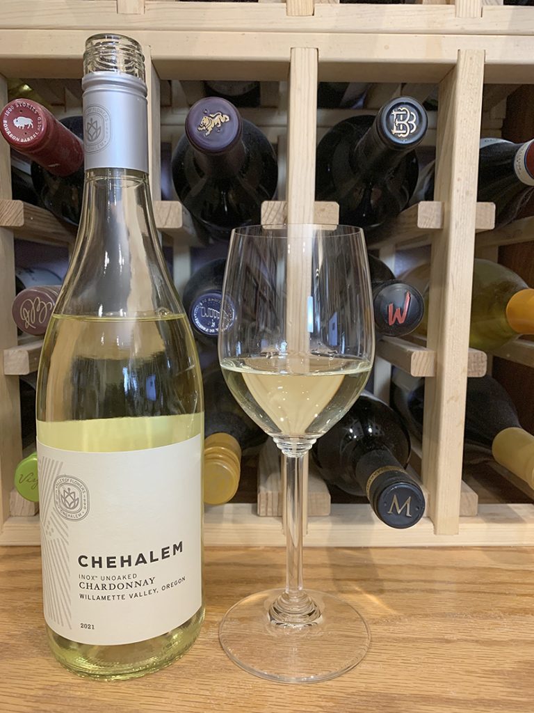 Chehalem Inox Unoaked Chardonnay, Willamette Valley 2021 Gus Clemens